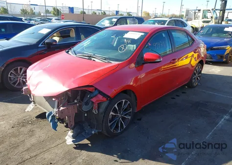 2017 Toyota Corolla Se from USA, damaged, VIN 5YFBURHE5HP726973
